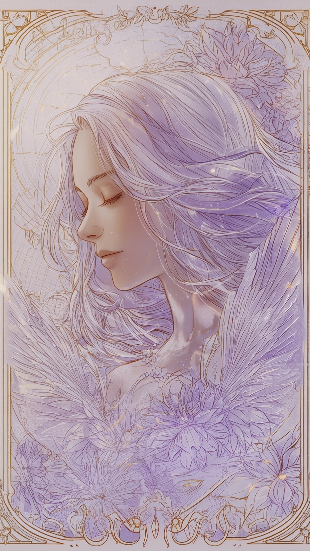 Virgo zodiac card - Earth element